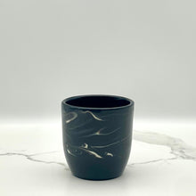 Lade das Bild in den Galerie-Viewer, -Botte Espresso Cup Noir White Swirl