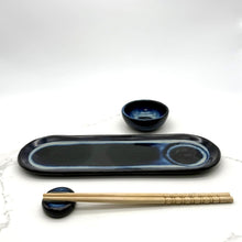 Lade das Bild in den Galerie-Viewer, -Sushi Plate/Soya Bowl/Chop Stick Rest