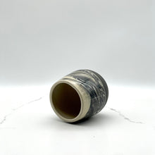 Lade das Bild in den Galerie-Viewer, Swirly Noir Cup Coffee & Tea Cups  Niko  Ceramic Studio.