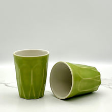 Load image into Gallery viewer, Faceted Espresso Cup
