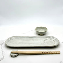 Load image into Gallery viewer, Sushi Plate/Soya Bowl/Chop Stick Rest

