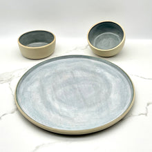 Load image into Gallery viewer, Platter with 2 Dip Bowls
