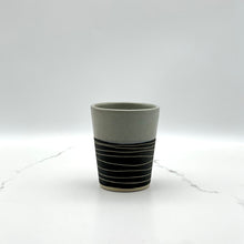 Load image into Gallery viewer, Kona Sgraffito Cup Coffee &amp; Tea Cups  Niko  Ceramic Studio.
