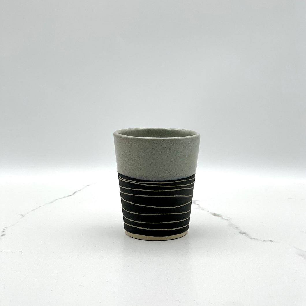 Kona Sgraffito Cup Coffee & Tea Cups  Niko  Ceramic Studio.