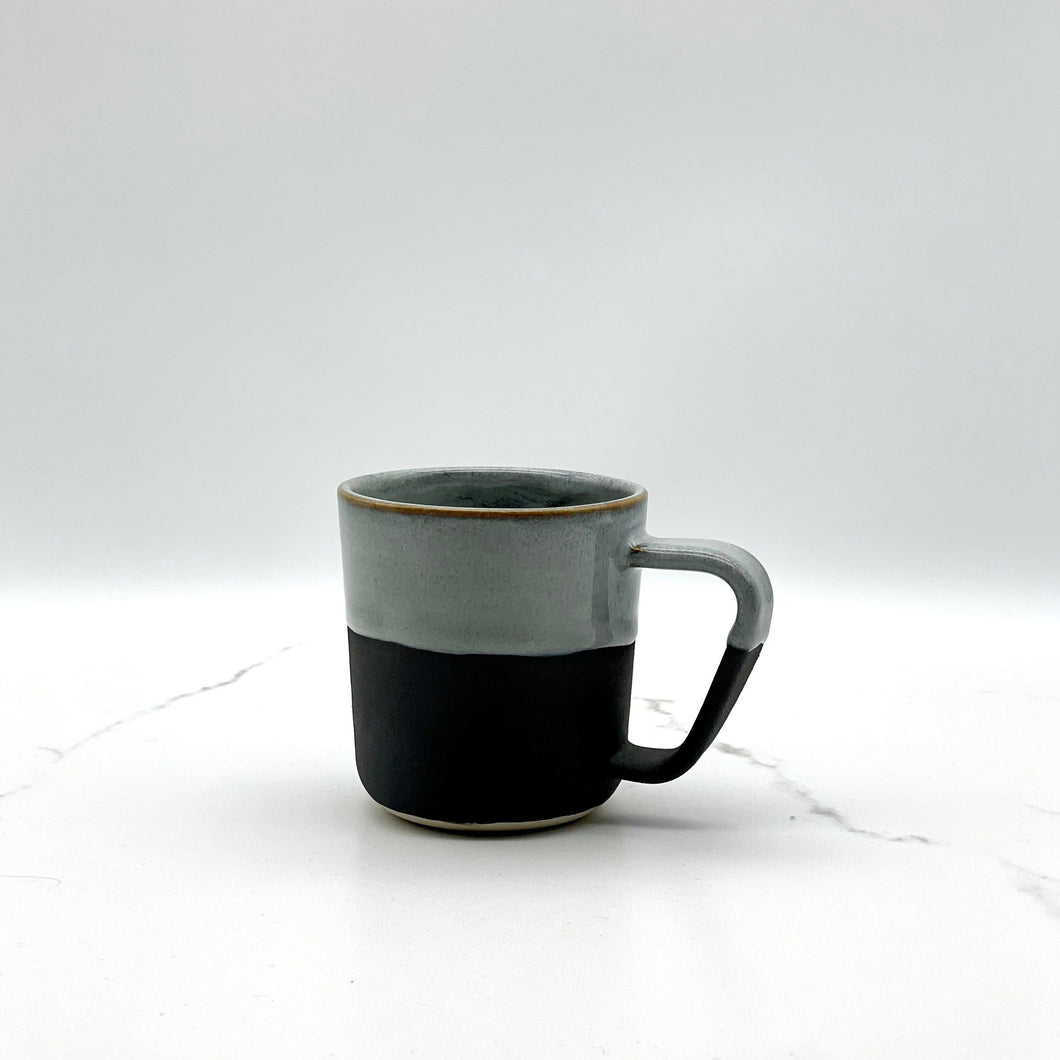 Linea Noir Mug Coffee & Tea Cups  Niko  Ceramic Studio.