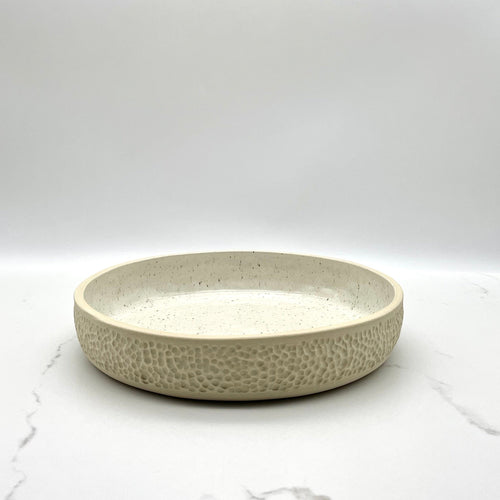 Fruit Bowl Carved (Small) Dinnerware  Niko  Ceramic Studio.