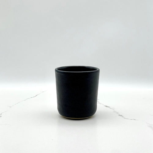 Linea Large Cup (Matte Anthracite) Coffee & Tea Cups  Niko  Ceramic Studio.